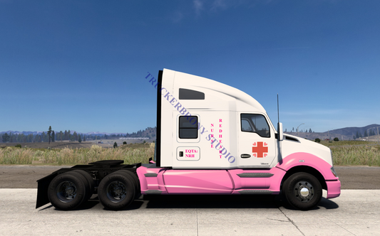 Nurse Redheart Kenworth T680 (Digital Image)