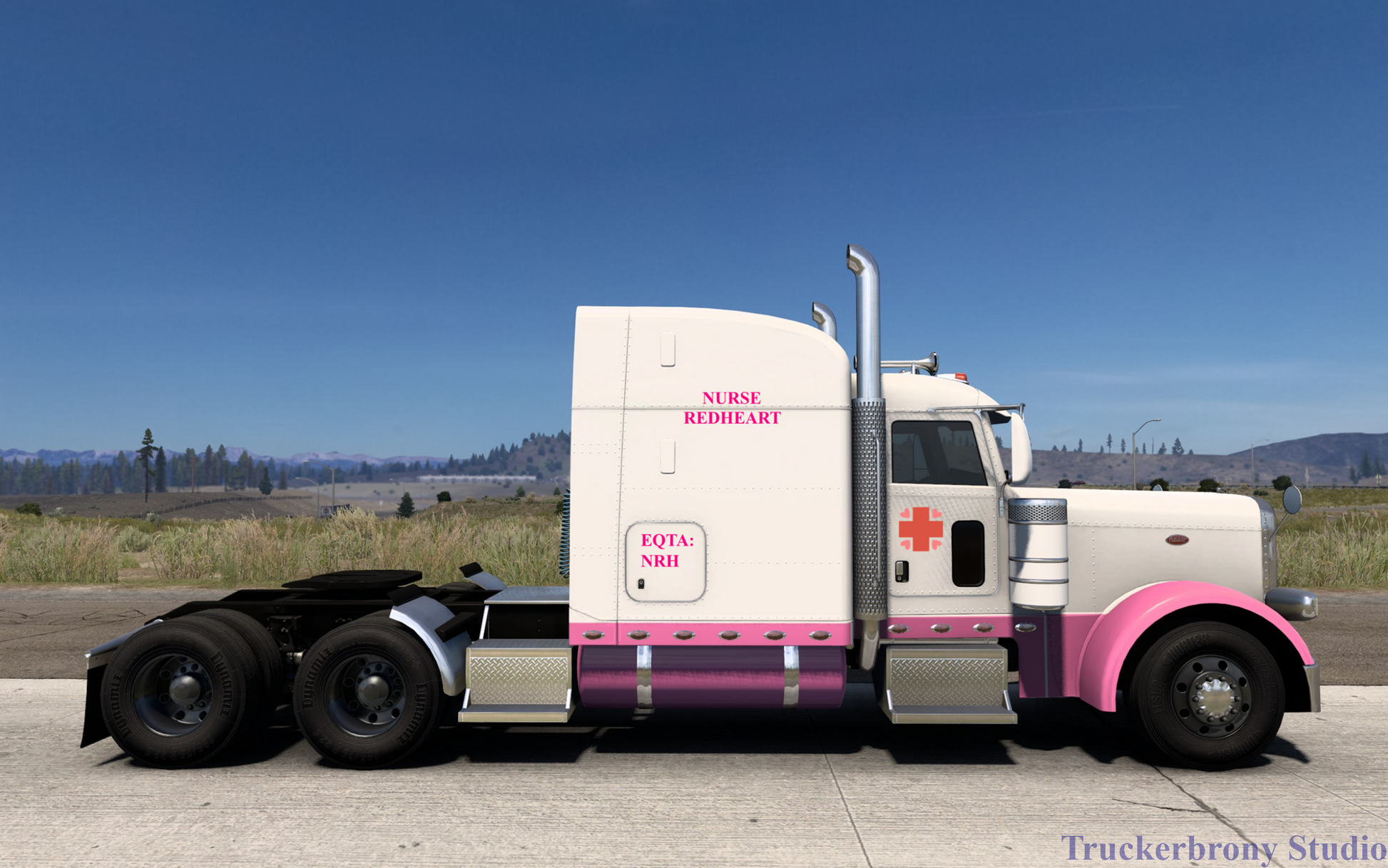 Nurse Redheart Peterbilt 389 (Digital Image)