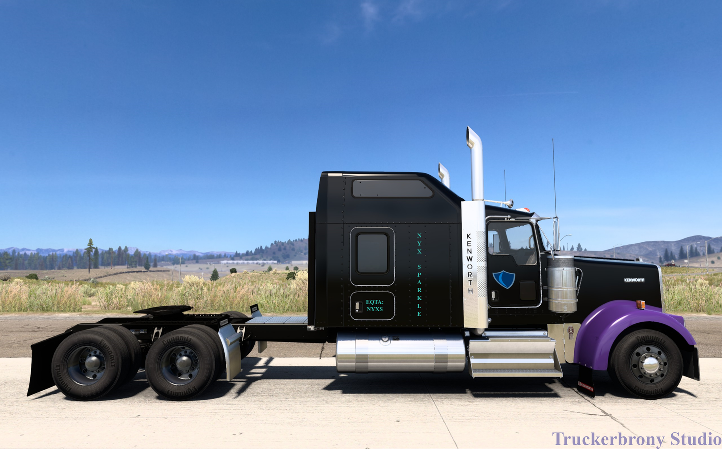 Nyx Sparkle Kenworth W9000 (Digital Image)