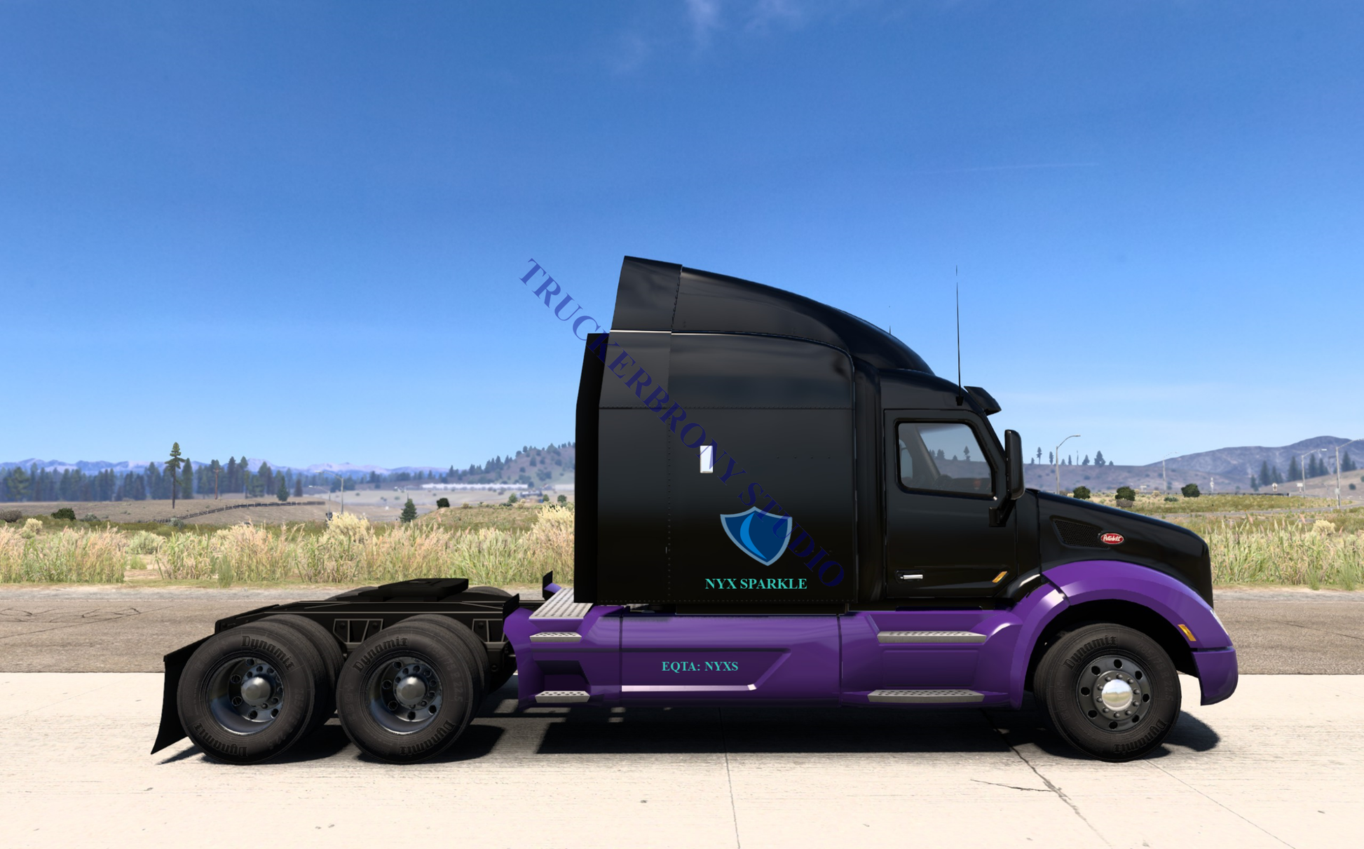 Nyx Sparkle Peterbilt 579 (Digital Image)