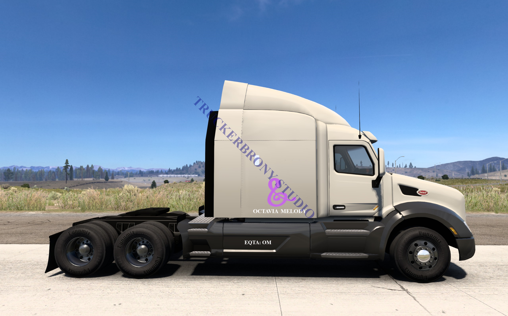 Octavia Melody Peterbilt 579 (Digital Image)