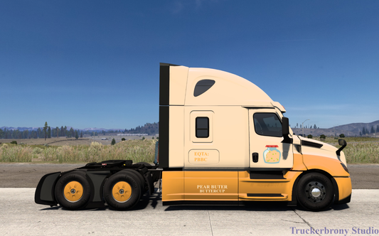 Pear Butter Freightliner Cascadia (Digital Image)