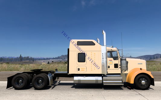 Pear Butter Kenworth W9000 (Digital Image)