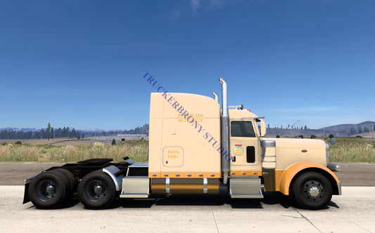 Pear Butter Peterbilt 389 (Digital Image)