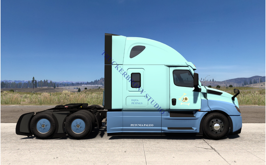 Petunia Paleo Freightliner Cascadia (Digital Image)