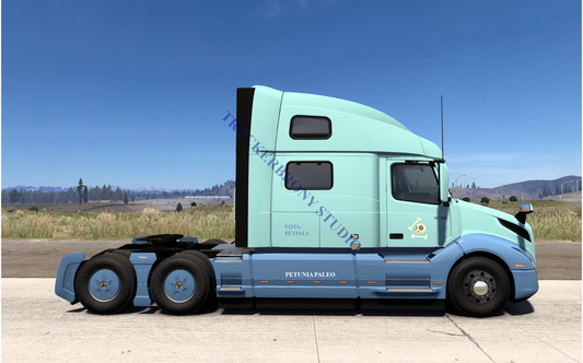 Petunia Paleo Volvo Vnl (Digital Image)