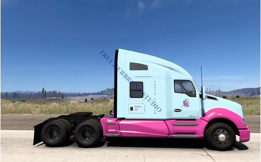 Photo Finish Kenworth T680 (Digital Image)