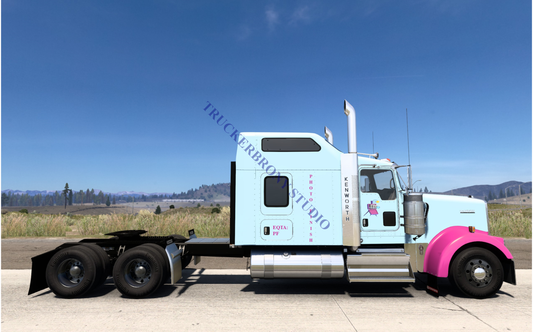 Photo Finish Kenworth W9000 (Digital Image)