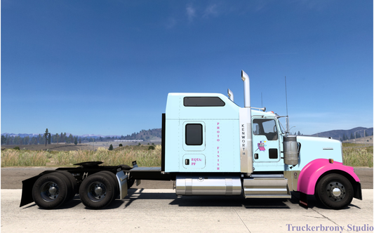 Photo Finish Kenworth W9000 (Digital Image)