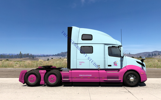 Photo Finish Volvo Vnl (Digital Image)