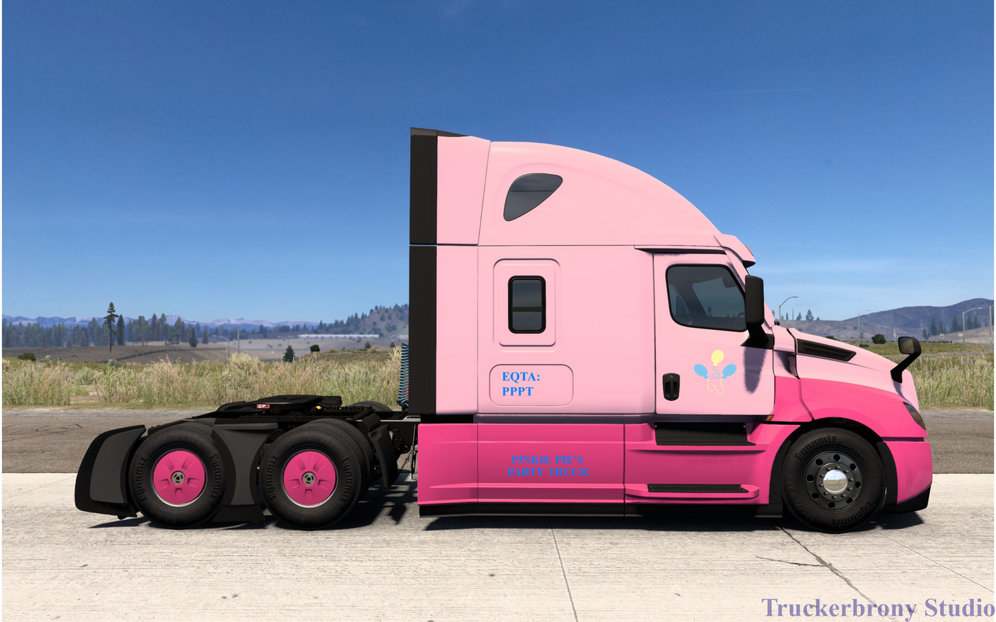 Pinkie Pie’s Freightliner Cascadia (Digital Image)