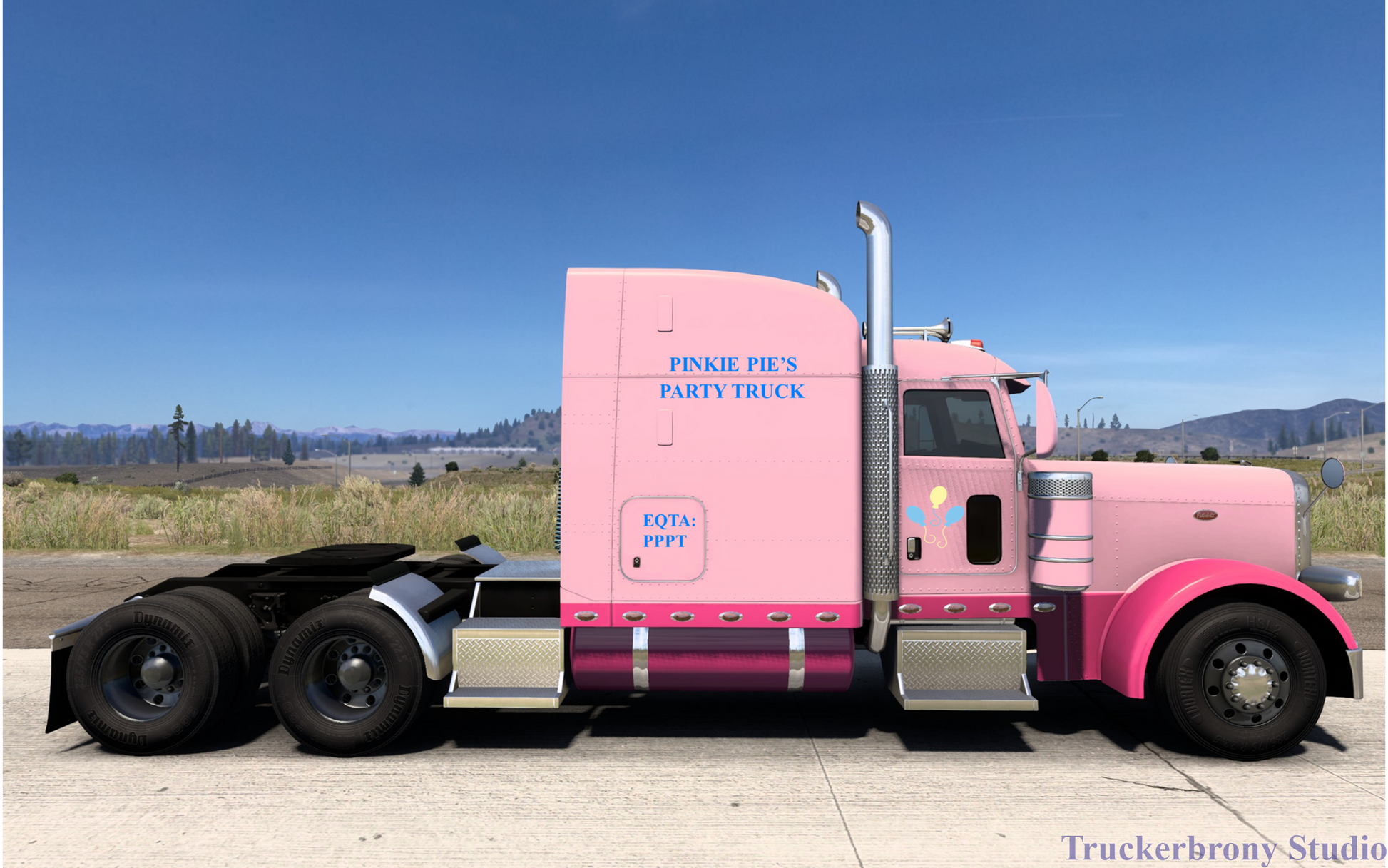 Pinkie Pie’s Peterbilt 389 (Digital Image)