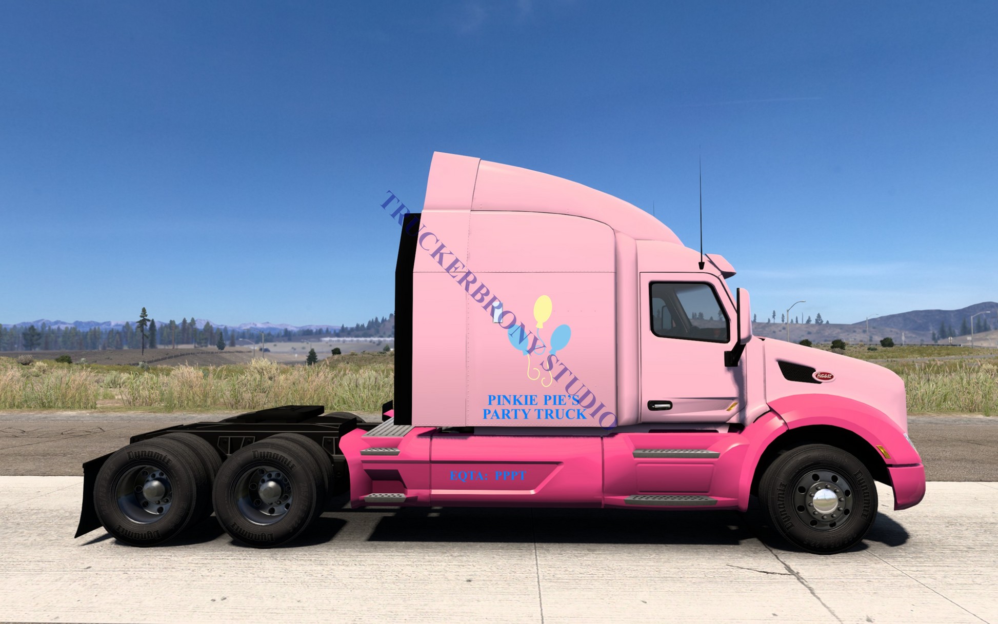 Pinkie Pie’s Peterbilt 579 (Digital Image)