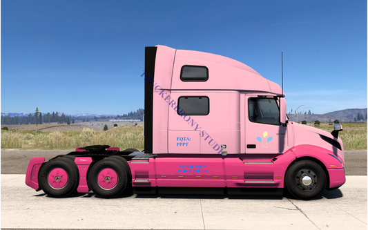 Pinkie Pie’s Volvo Vnl (Digital Image)