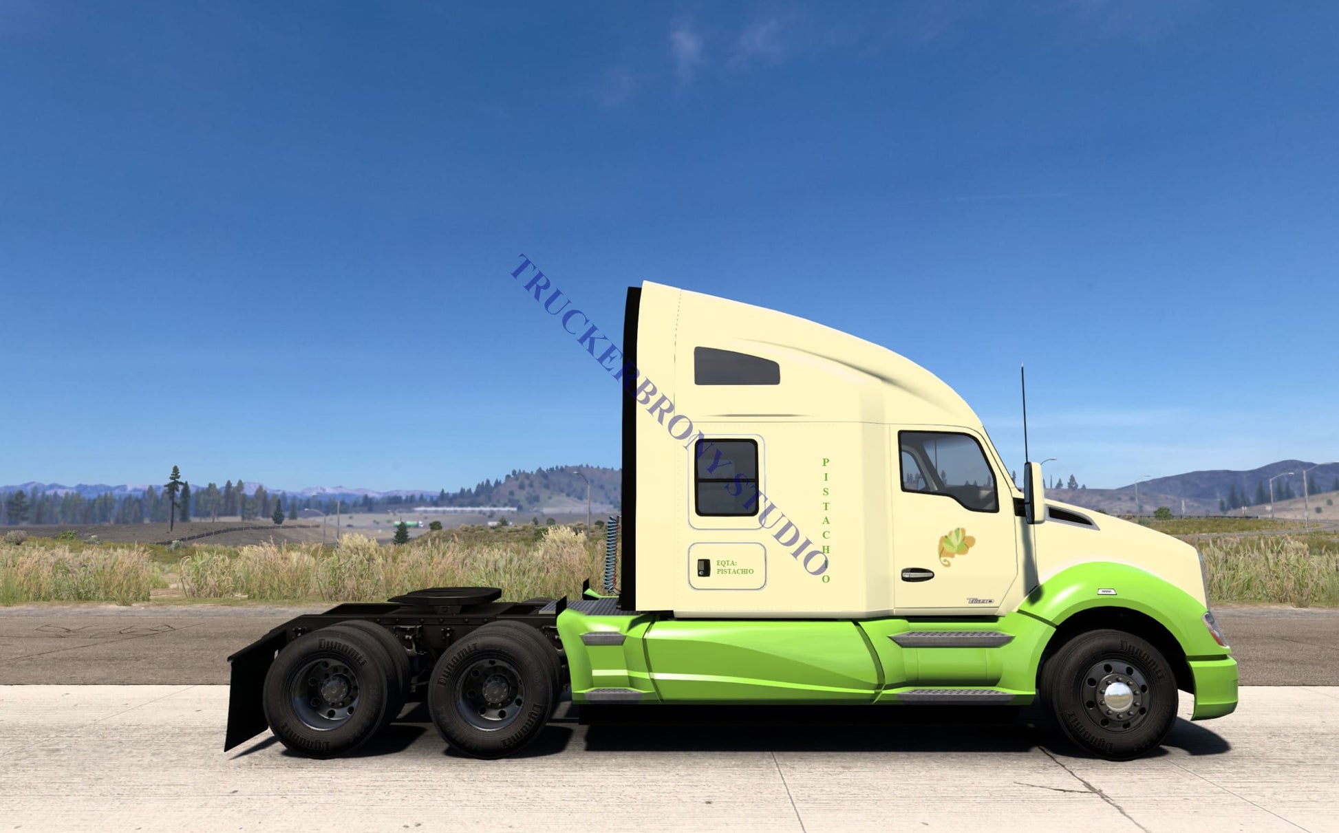 Pistachio Kenworth T680 (Digital Image)