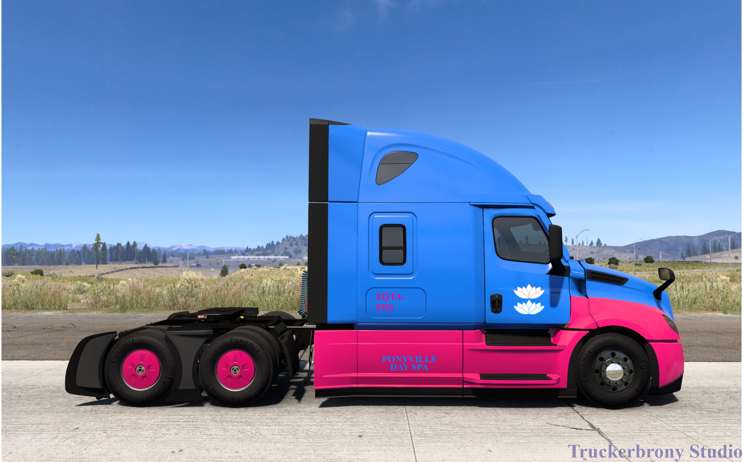 Ponyville Day Spa Freightliner Cascadia (Digital Image)