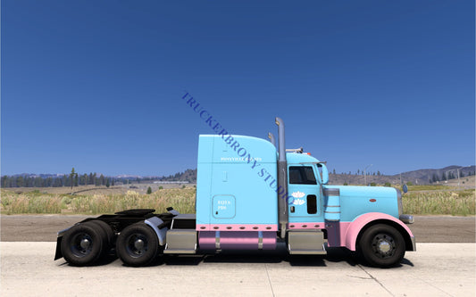Ponyville Day Spa Peterbilt 389 (Digital Image) Digital Image