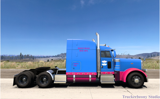 Ponyville Day Spa Peterbilt 389 (Digital Image)