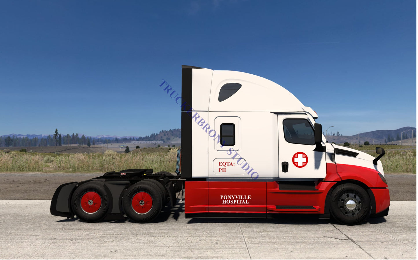 Ponyville Hospital Freightliner Cascadia (Digital Image)