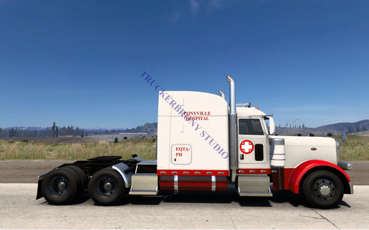 Ponyville Hospital Peterbilt 389 (Digital Image)