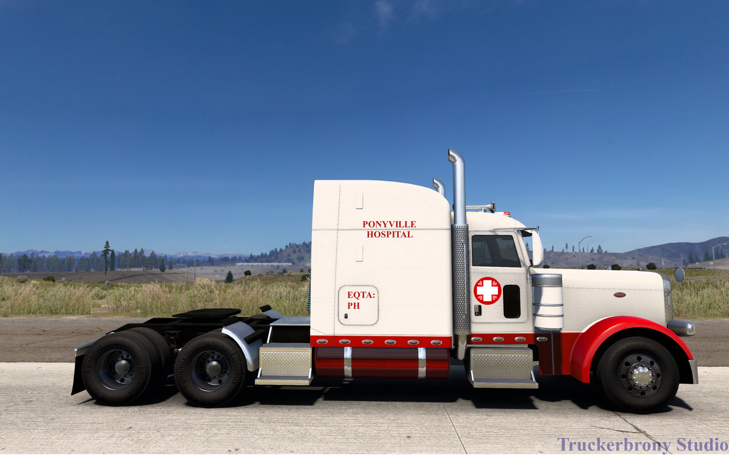 Ponyville Hospital Peterbilt 389 (Digital Image)