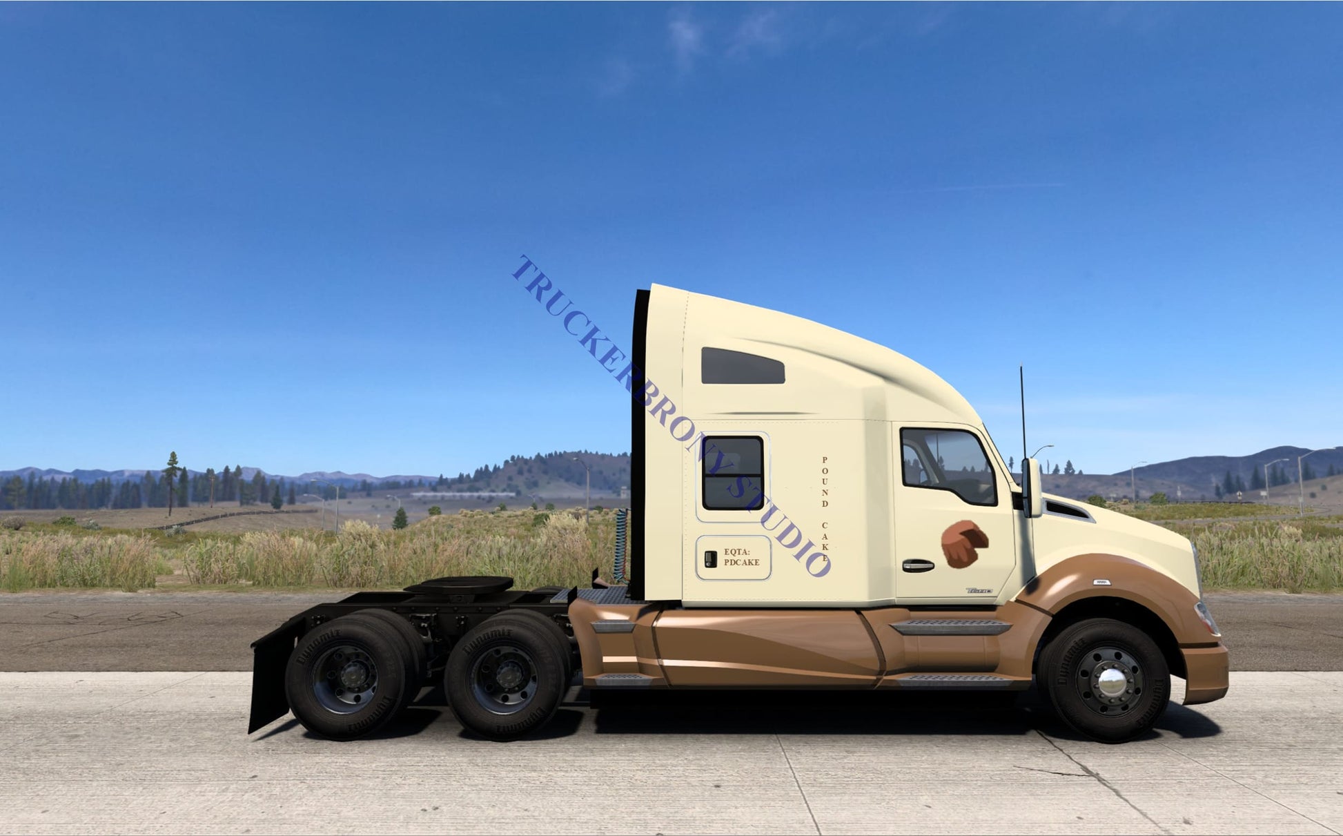 Pound Cake Kenworth T680 (Digital Image) Digital Image