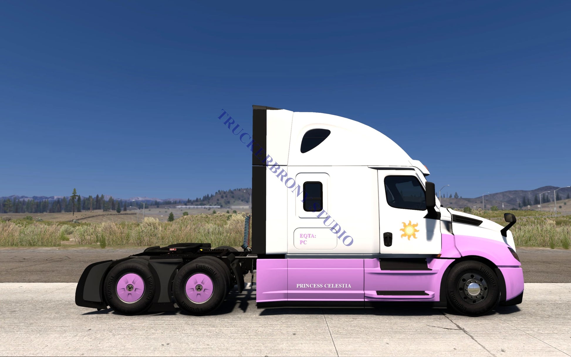 Princess Celestia Freightliner Cascadia (Digital Image) Digital Image