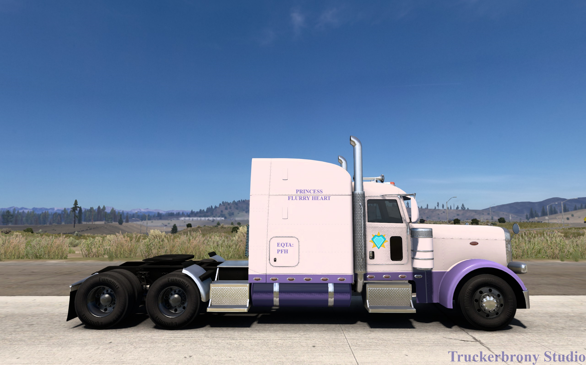 Princess Flurry Heart Peterbilt 389 (Digital Image)