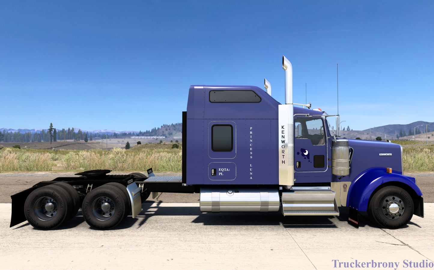 Princess Luna Kenworth W9000 (Digital Image) Digital Image