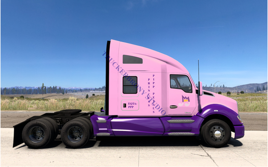 Princess Pipp Petals Kenworth T680 (Digital Image)