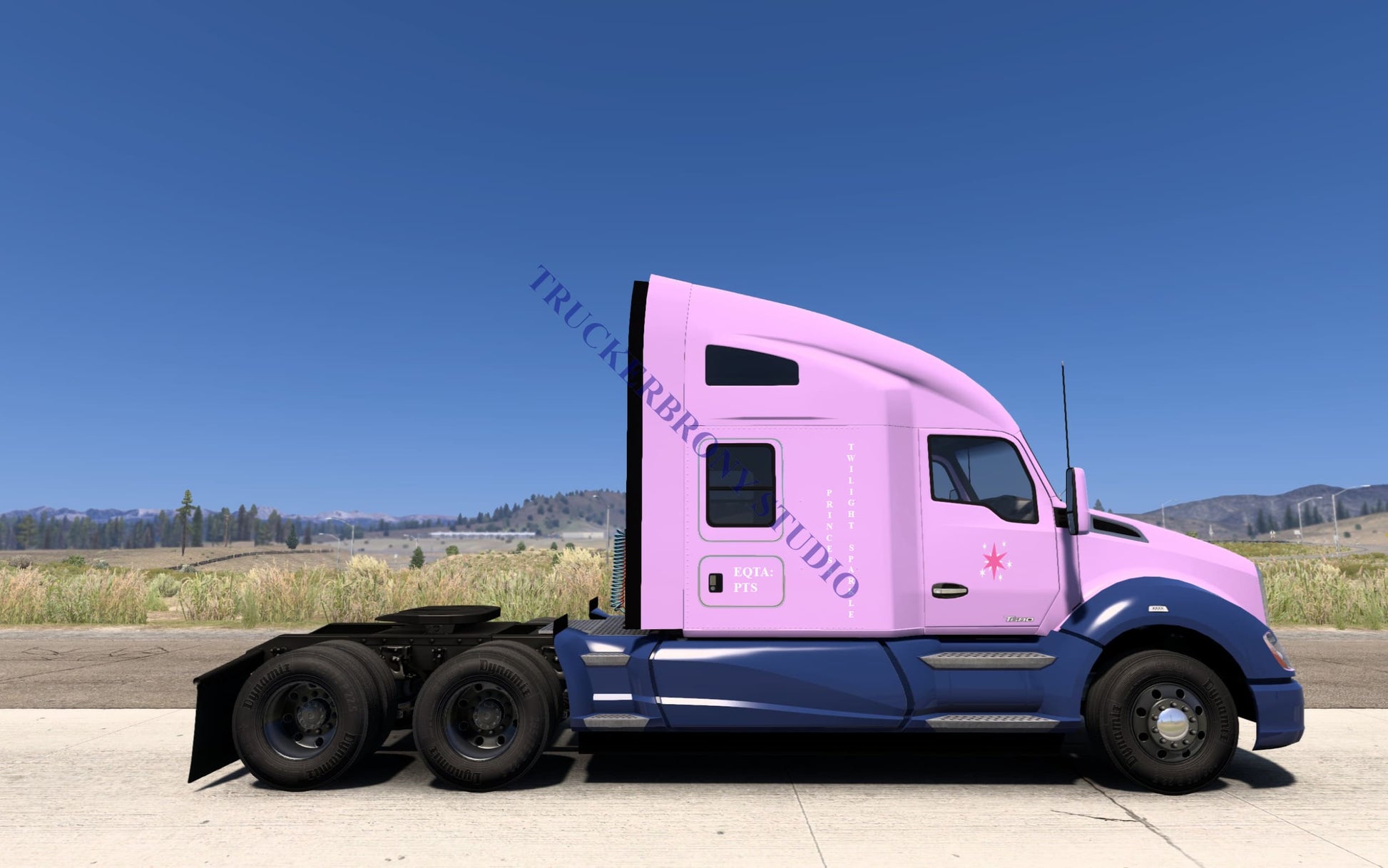 Princess Twilight Sparkle Kenworth T680 (Digital Image) Digital Image