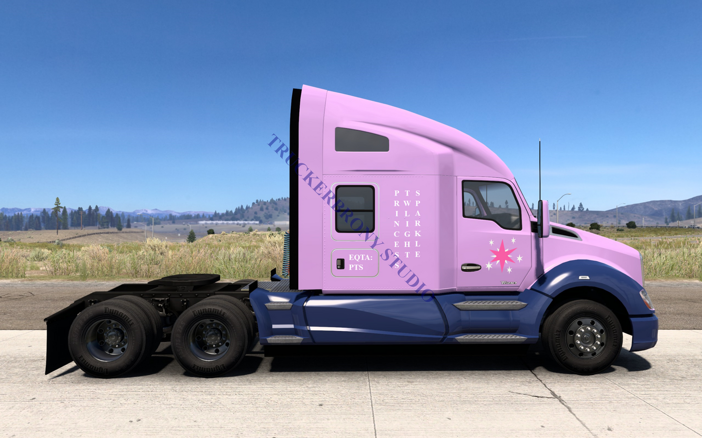 Princess Twilight Sparkle Kenworth T680 (Digital Image)