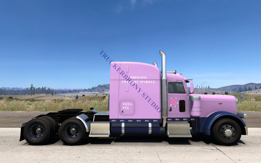 Princess Twilight Sparkle Peterbilt 389 (Digital Image)