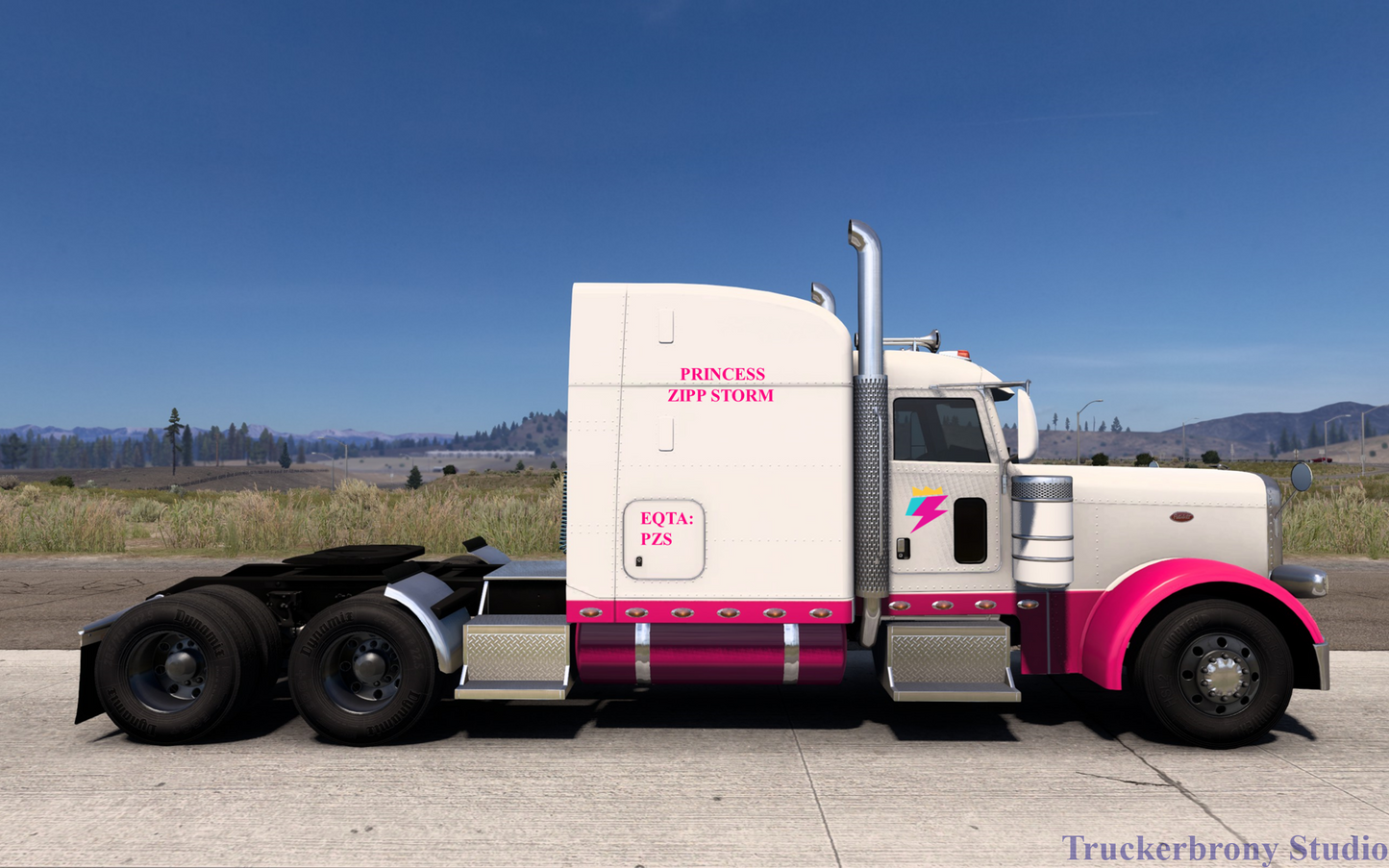 Princess Zipp Storm Peterbilt 389 (Digital Image)