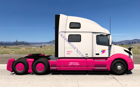 Princess Zipp Storm Volvo Vnl (Digital Image)