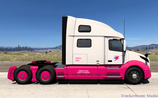 Princess Zipp Storm Volvo Vnl (Digital Image)