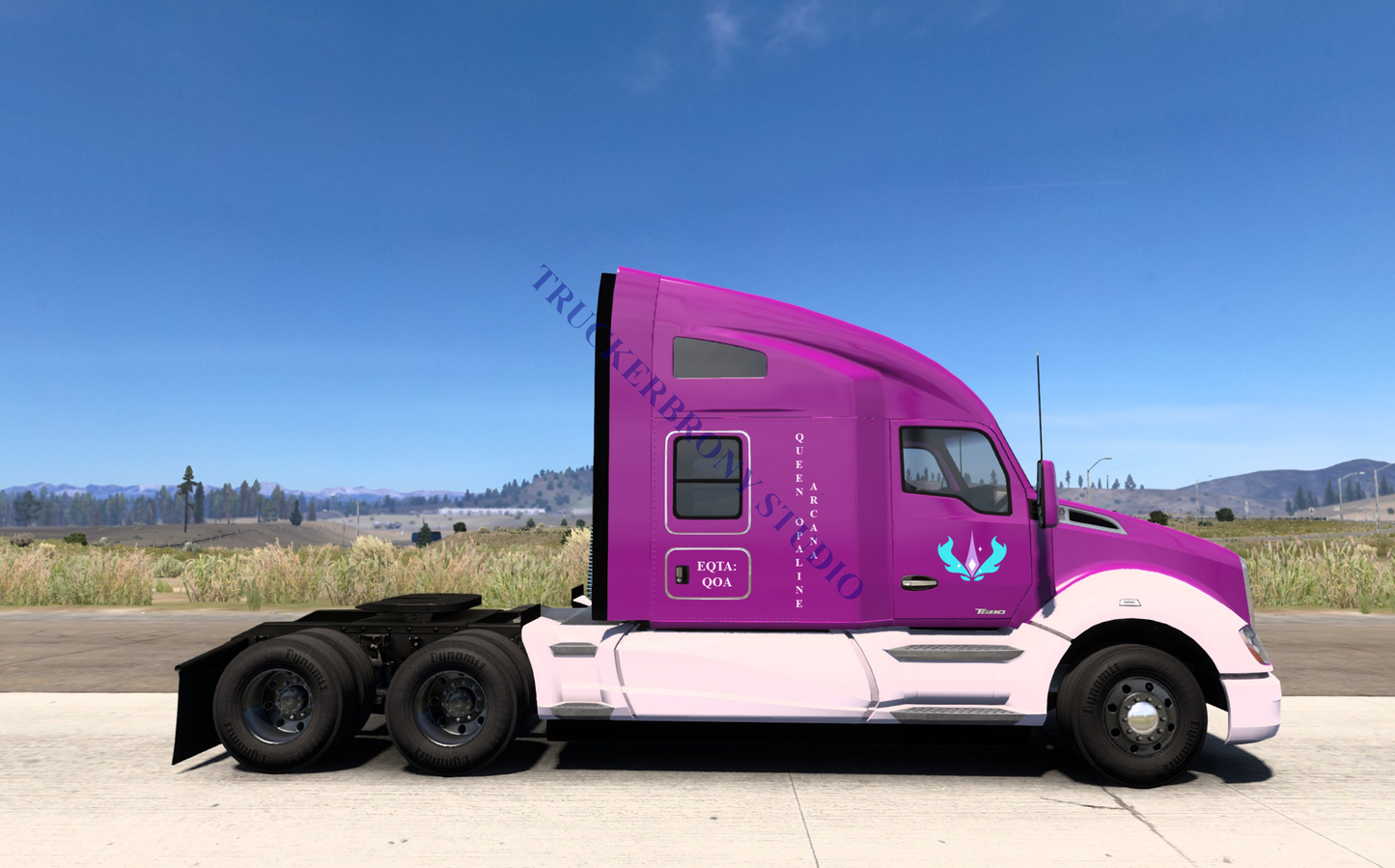 Queen Opaline Arcana Kenworth T680 (Digital Image)