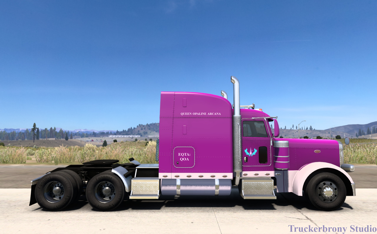 Queen Opaline Arcana Peterbilt 389 (Digital Image)