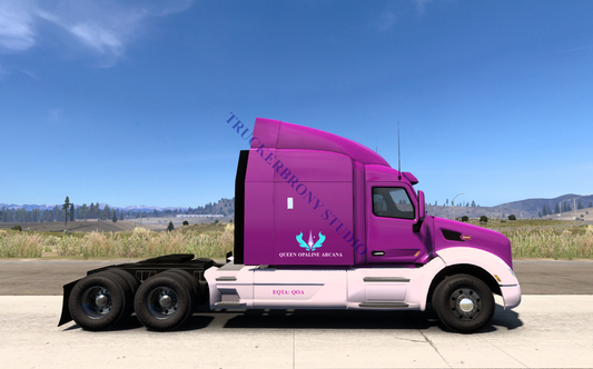 Queen Opaline Arcana Peterbilt 579 (Digital Image)