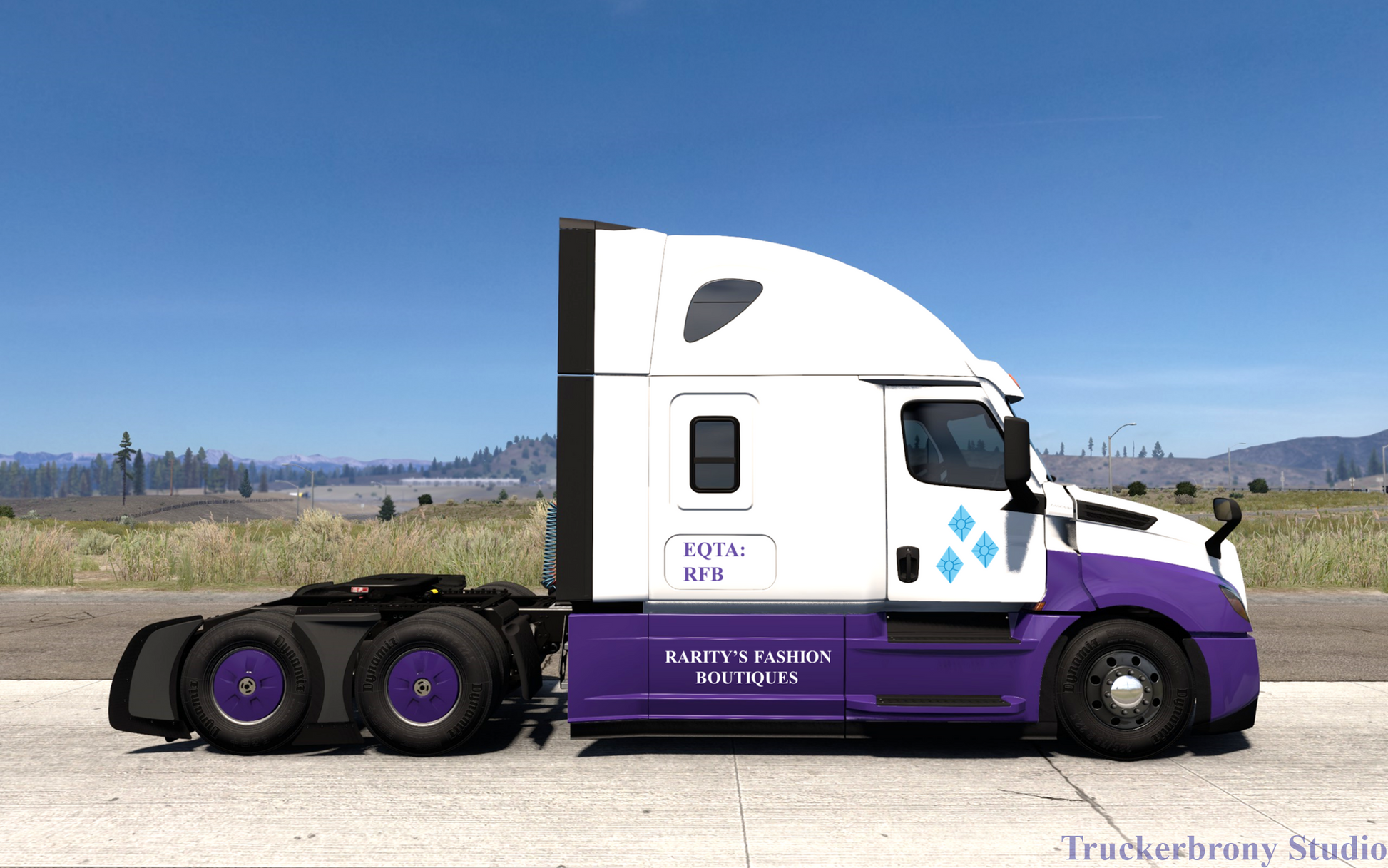 Rarity’s Fashion Boutiques Freightliner Cascadia (Digital Image)