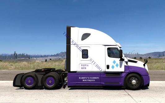 Rarity’s Fashion Boutiques Freightliner Cascadia (Digital Image)