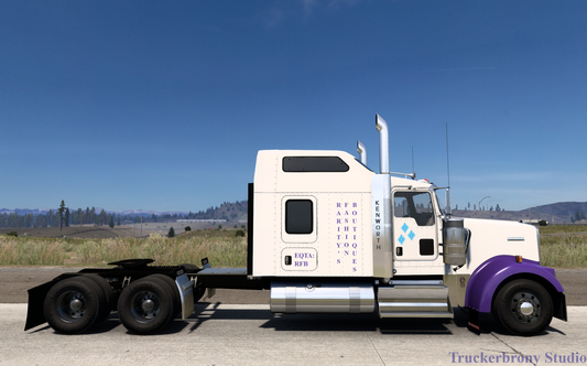 Rarity’s Fashion Boutiques Kenworth W9000 (Digital Image)