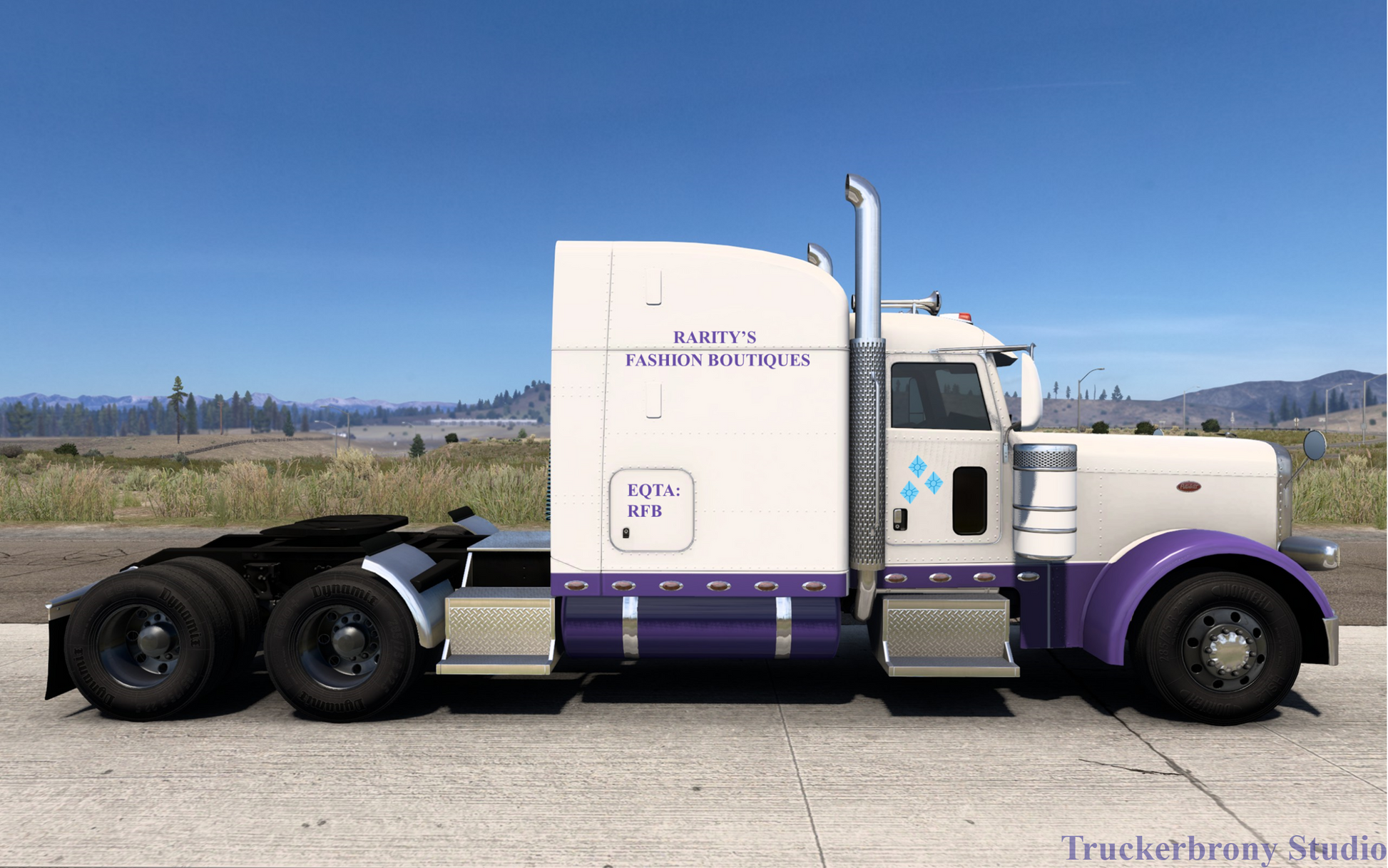 Rarity’s Fashion Boutiques Peterbilt 389 (Digital Image)