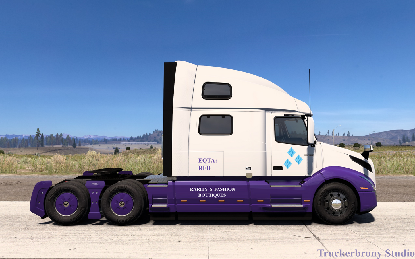 Rarity’s Fashion Boutiques Volvo Vnl (Digital Image)