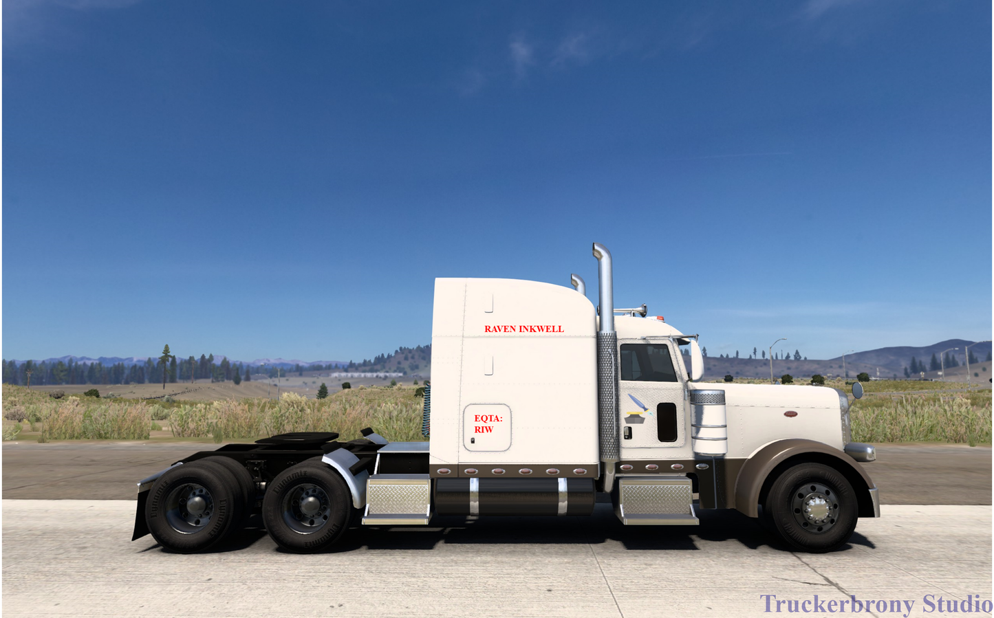 Raven Inkwell Peterbilt 389 (Digital Image)