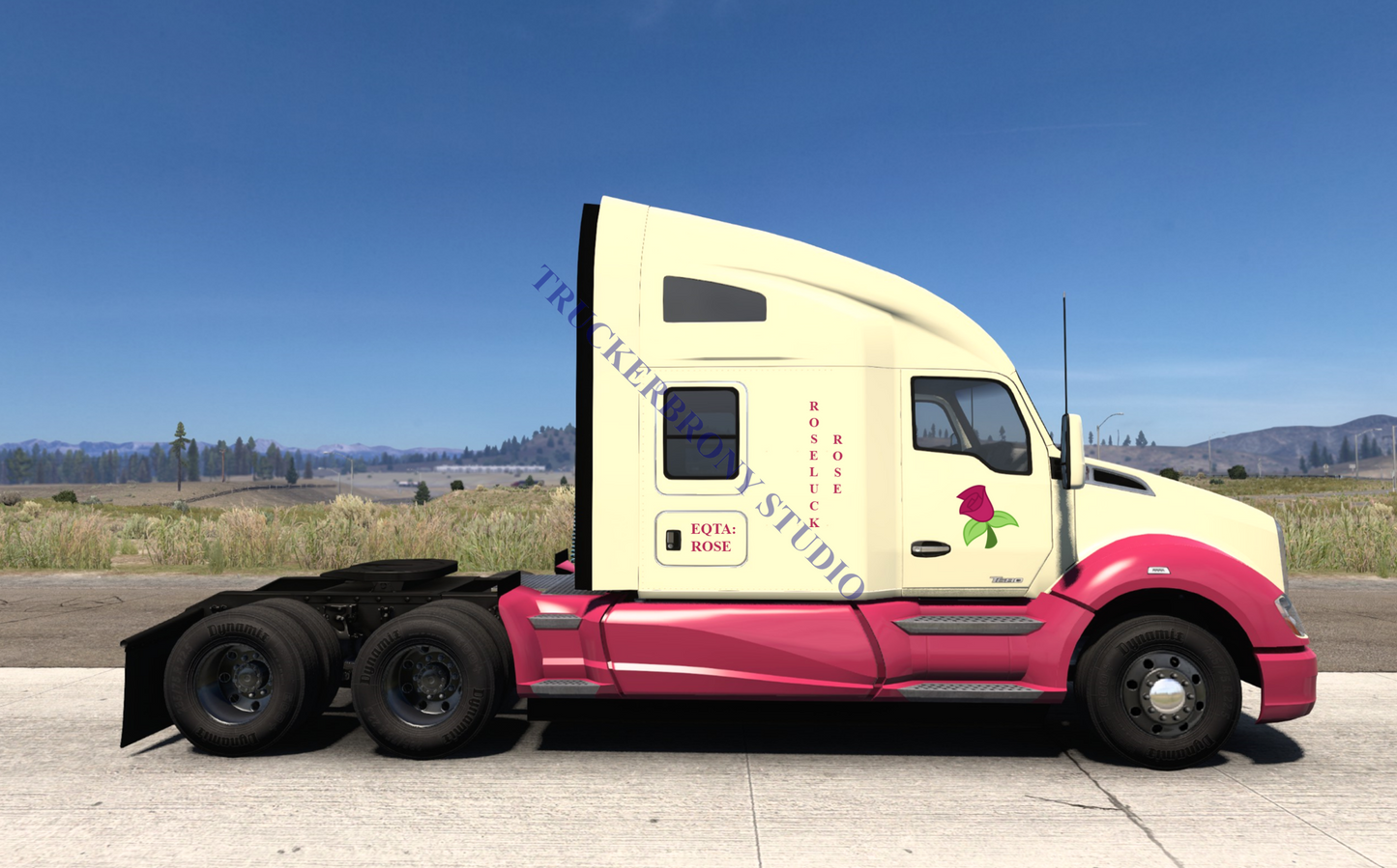 Roseluck Rose Kenworth T680 (Digital Image)