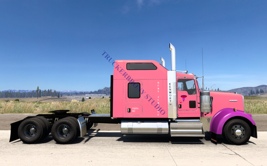 Ruby Jubilee Kenworth W9000 (Digital Image)