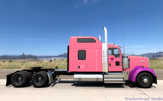 Ruby Jubilee Kenworth W9000 (Digital Image)