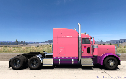 Ruby Jubilee Peterbilt 389 (Digital Image)