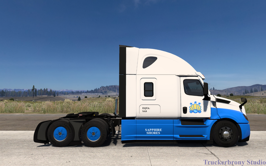 Sapphire Shores Freightliner Cascadia (Digital Image)